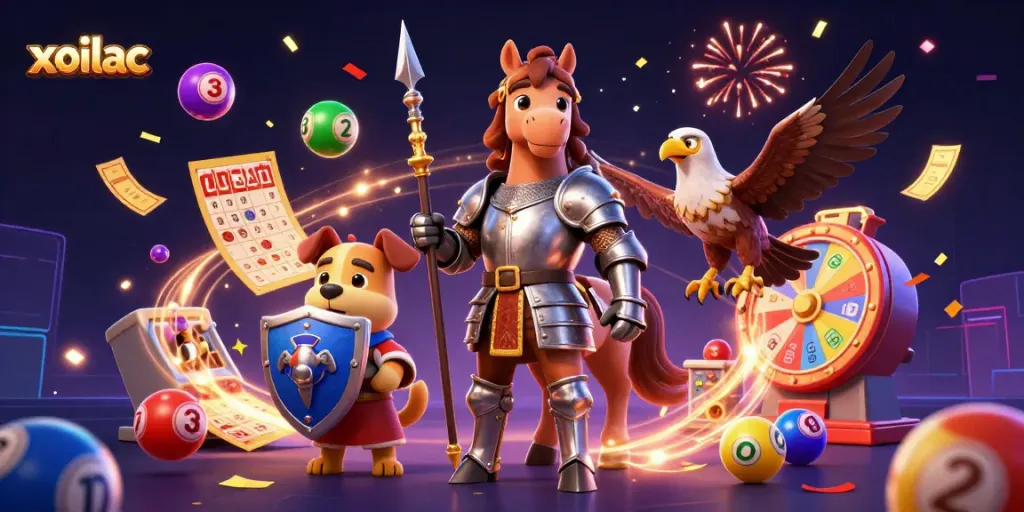 Experience thrilling gameplay at xoilac with dynamic lottery elements and lively characters.