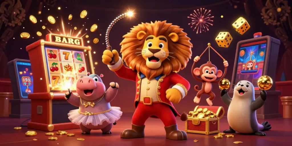 Experience thrilling gameplay at uk88 with vibrant 3D characters and exciting casino elements.
