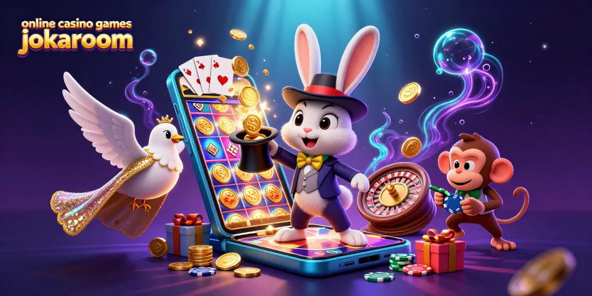 Engage with online casino games jokaroom and experience the thrill of vibrant 3D characters and dynamic game elements.