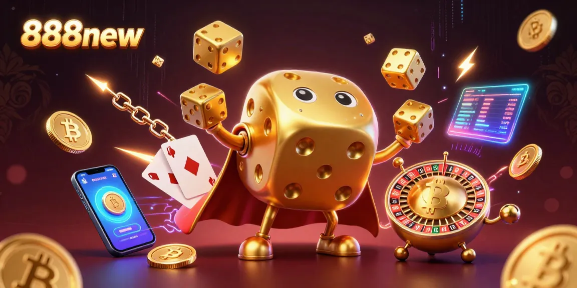 Engage with thrilling slots and jackpots at 888new with dynamic casino elements and vibrant graphics.