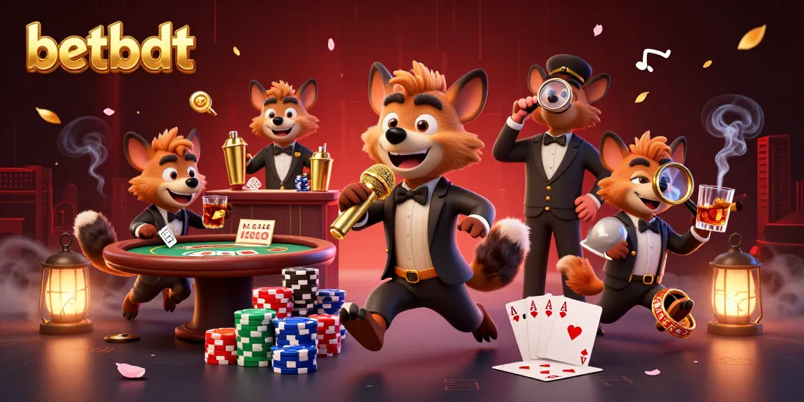 Experience the vibrant comedy casino scene at betbdt, with hyenas in dynamic roles and rich gambling elements.