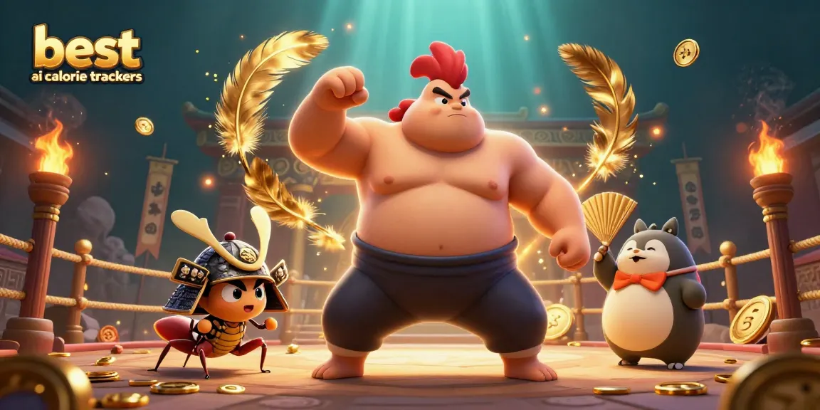 Engage with the best ai calorie trackers in a vibrant Asian-themed casino arena filled with action.